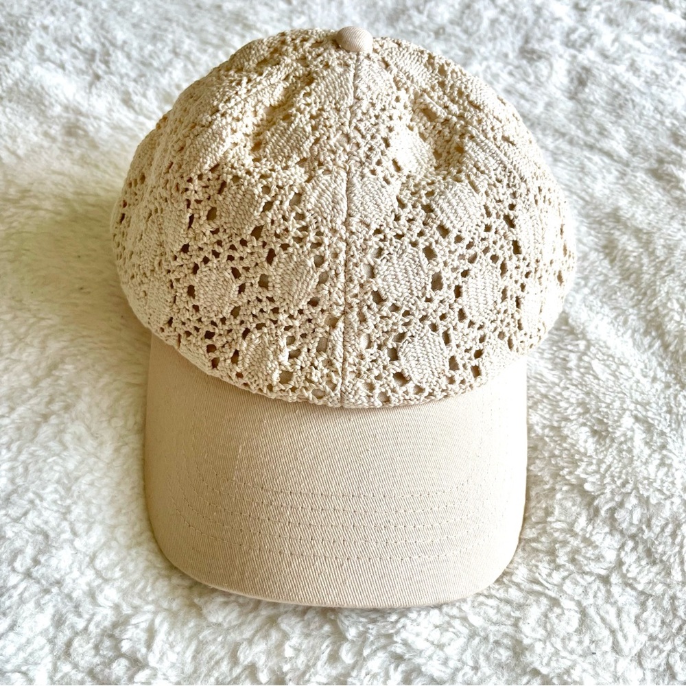 Gap Crochet Baseball Hat